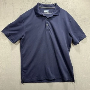 Ben Hogan Performance Polo Mens Large Navy Blue Golf Shirt Collared Short Sleeve - Picture 1 of 10