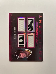 2017-18 Leaf Ultimate Equipment Magenta Spectrum Foil 1/3 -- MARIO LEMIEUX - Picture 1 of 2