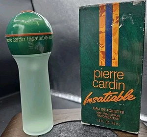 PIERRE CARDIN Insatiable Natural Vaporisateur Toilette Spray 1.5 oz Vintage New - Picture 1 of 7