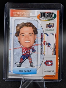 Tarjeta SSP 2024-25 Upper Deck Extended Cole Caufield PM-15 Play Makers - Imagen 1 de 2