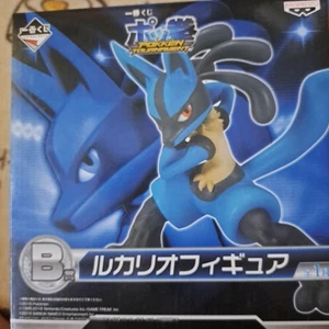 Ichiban Kuji Pokemon Pokken Tournament Lucario Figure Prize B Bandai New - Picture 1 of 5