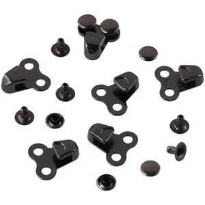 30 Pairs 0.76*0.7inch Lace Fittings Hiking Shoes - Picture 1 of 9