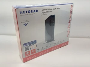 Netgear N600 Bezprzewodowy dwuzakresowy router gigabitowy WNDR3700 606449061314 - Zdjęcie 1 z 6