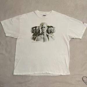 Vintage 1994 Doc Savage Size XL 46-48 Graphic Shirt White Art by Joe De Vito - Picture 1 of 8