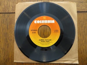James Taylor – Handy Man / Bartender's Blues - 1977 - Columbia 3-10557 7" Single - Picture 1 of 2
