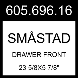 Cajón delantero IKEA SMASTAD SMÅSTAD azul 23 5/8x5 7/8" 605.696.16 - Imagen 1 de 1