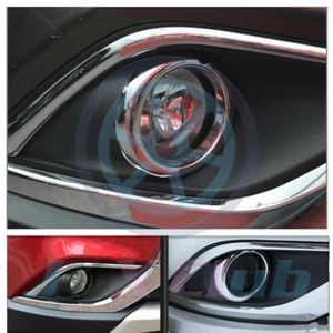 Kit de lámpara delantera cromada cubierta de luz antiniebla c 2 piezas para Mitsubishi Outlander 2016-2020 - Imagen 1 de 5