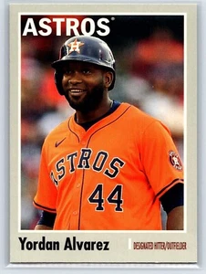 2024 Topps Archives Baseball YORDAN ALVAREZ 1970 Topps Houston ASTROS #192 - Bild 1 von 2