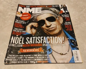 NME 15 / 22 DECEMBER 2012 KEITH RICHARDS , PAUL WELLER , KILLERS , GIANT POSTERS - Picture 1 of 1