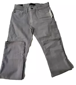 Pantalones grises de felpa francesa calce recto marca J para hombre talla 30 Keckley nuevos con etiquetas - Imagen 1 de 22