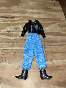 1993 NOC Ken Cool Times "City Cowboy" Fashion #10742/10744 Jacket Pants Boots - Picture 1 of 9