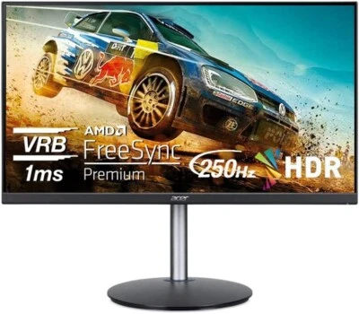 Acer Nitro 24.5" Full HD 1920 x 1080 PC Gaming Monitor XFA253Q Zbiipr NEW - Image 1 of 4