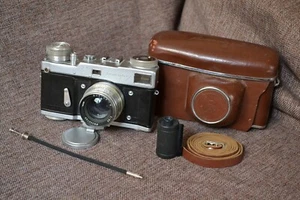 Seltene SERVISED Vintage Rangefinder Kamera Leningrad Jupiter 8 Factory 1962 GOMZ - Bild 1 von 16