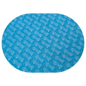 Solarplane Light Blue 400 µm GeoBubble Oval 714x400cm Erwärmung Solarfolie Pool - Bild 1 von 9