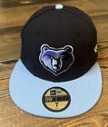 New Era Memphis Grizzlies 59FIFTY Fitted Hat Basketball Cap Mens Blue NBA Size 7