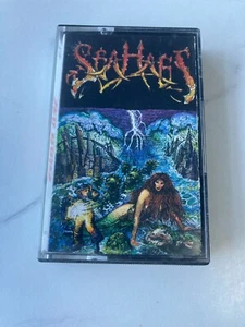 SEA HAGS - SELBSTBETITELT - 1989 UK MUSIKKASSETTENBAND - SPIELEN GETESTET ROCK METAL - Bild 1 von 3