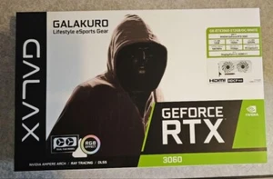 GALAKURO GALAX(GALAXY) GeForce RTX 3060 EX White 12GB GDDR6 - Picture 1 of 6