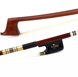 Arco para violonchelo Pro Master Ironwood 4/4 ébano flor de lis rana piezas doradas rígido 81 g - Imagen 1 de 12