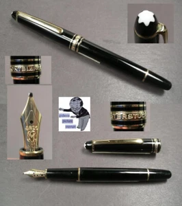 Montblanc Meisterstuck 144 Fountain Pen with OB Nib 1980ties - Picture 1 of 1