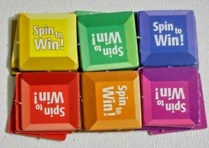 2007 Spiel des Lebens Ersatzteile Stücke Spin to Win Tiles - Bild 1 von 2