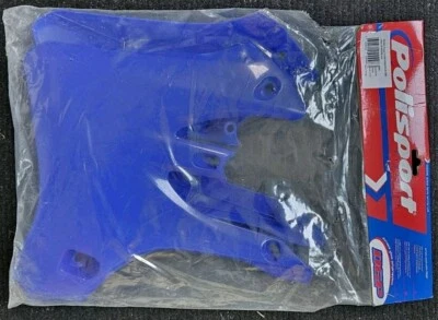 NUEVO POLISPORT YAMAHA YZ250F/YZ450F CUCHARA RADIADOR AZUL 2003-2005 - 8429200002 Foto 1 de 3