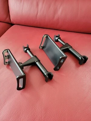 2 PACK Car Backseat Tablet Headrest Holder for Android and iPad / Cellphones - Image 1 of 4
