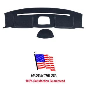 Black Carpet Dash Cover Mat Compatible w/ Toyota FJ Cruiser 2007-2014 w/ Gages - Picture 1 of 11