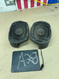 1981 83 84 86 1987 DODGE D100 D150 D350 PAIR OR SPEAKER AND GRILLES 4216821 OEM - Picture 1 of 23