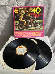 40 Rock ‘N’ Roll hits 2 record set LP - Foto 1 di 7