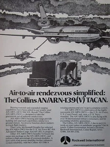 1981-82 PUB ROCKWELL COLLINS AVIONICS AN/ARN-139(V) TACAN KC-10A TANKER USAF AD - Imagen 1 de 1