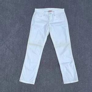 Juicy Couture Skinny Low Rise Jeans Women’s Size 4 White Y2K NWT - Picture 1 of 8