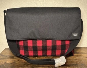 Jack Spade Plaid Messenger Bag Wool Blend NWT - Picture 1 of 19