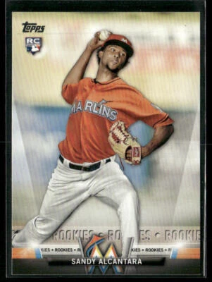 2018 Topps #S-66 Sandy Alcantara Topps Salute (Series Two) - Image 1 of 2