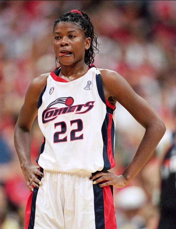 Houston Comets Sheryl Swoopes Glossy 8x10 Photo WNBA Basketball Print - Image 1 of 1