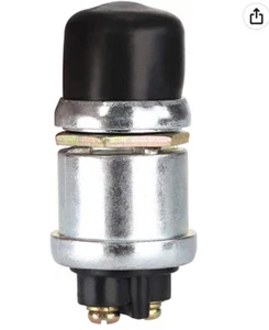 Golf Cart 12V 60 Amp Horn Switch Button w/ Cover For Club Car, EZGO, Yamaha - Imagen 1 de 4