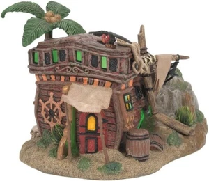 RETIRED Dept 56 Snow Village Halloween Pirate Haven Hideaway #6011440 w/Bx Z - Picture 1 of 3