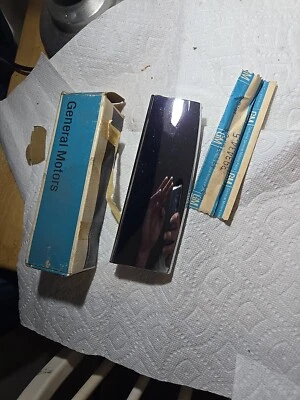 NOS Gm 1966 Oldsmobile 98 Front Rh Fender Chrome Trim Molding 393434 W Hardware  - Image 1 of 4