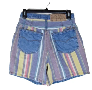 Cotton Express Damengröße 7/8 Schrittlänge 4 Mod mehrfarbig Denim Shorts - Bild 1 von 6