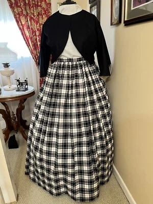 Chaqueta y falda Zouave de recreación de la Guerra Civil solo talla 16 Foto 1 de 3