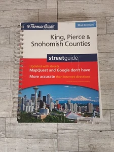 The Thomas Guide King, Pierce & Snohomish Counties Streetguide 32E by Rand Mc... - Imagen 1 de 8