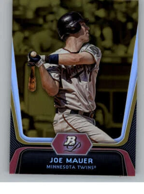 2012 Bowman Platinum Gold #2 Joe Mauer (ref 139758) - Image 1 of 2