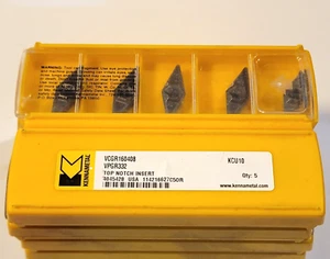 VPGR 332 KCU10 KENNAMETAL *** 10 INSERTOS *** PAQUETE DE FÁBRICA *** - Imagen 1 de 1