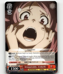 Weiss Schwarz Irrepairable, Lisbeth SAO Animation 10th Anniversary - Imagen 1 de 1