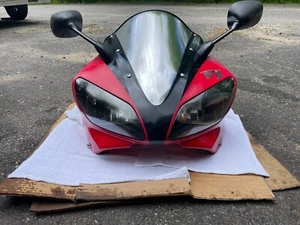 1998-2001 Yamaha YZF R1 Complete Front End Fairing Assembly - Picture 1 of 5