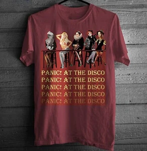 A Fever You Can't Sweat Out Panic! Camisa At The Disco Roja Unisex Talla Completa - Imagen 1 de 2