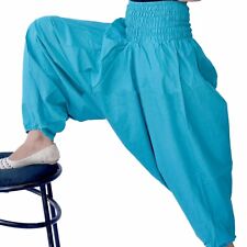Indian Sky Blue Harem Gypsy Hippie Ali Baba Baggy Pants Women Trousers Boho Yoga