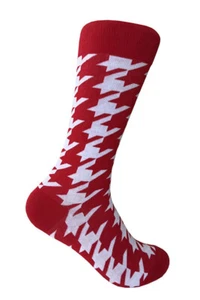 Calcetines y corbatas con patrón de diente de perro para hombre - Imagen 1 de 25