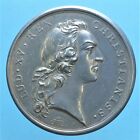 Francia Luigi Xv Medaglia 1751 Nascita Duca Di Burgundia Argento Silver