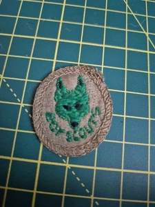 vintage Wolf Cub Instructor badge from the Boy Scouts, dating from the 1930s - Picture 1 of 3