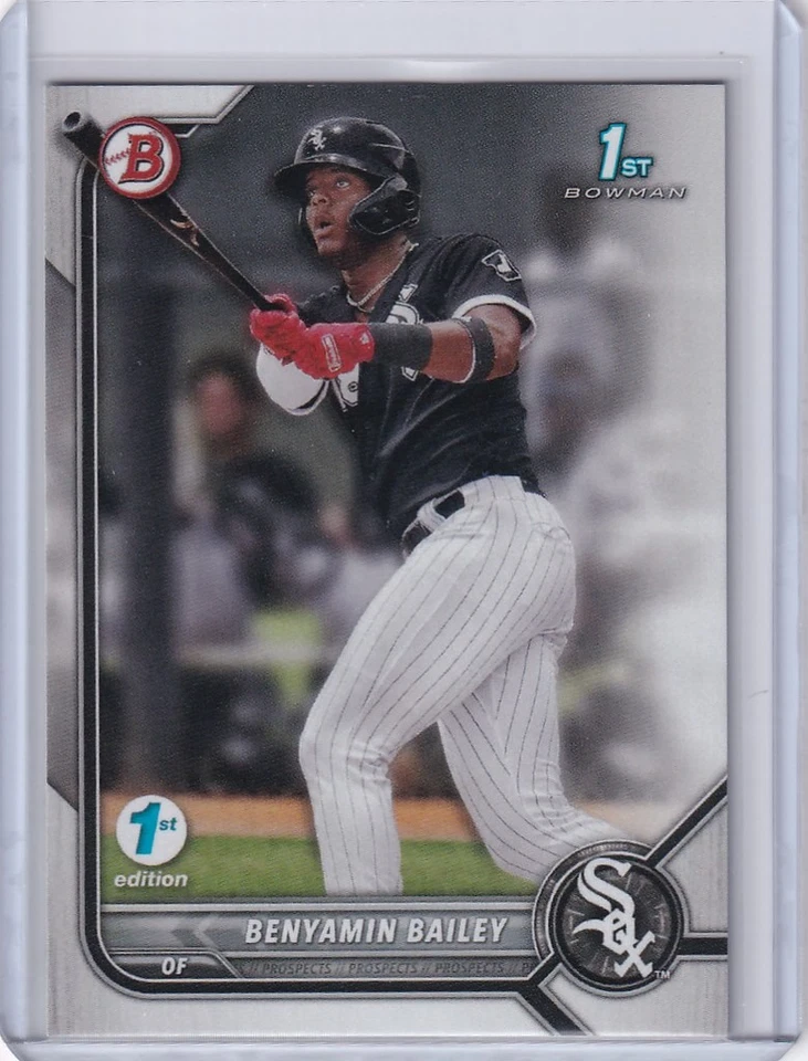 2022 Bowman 1st Edition #BPPF-8 Benyamin Bailey Chicago White Sox - Image 1 of 1